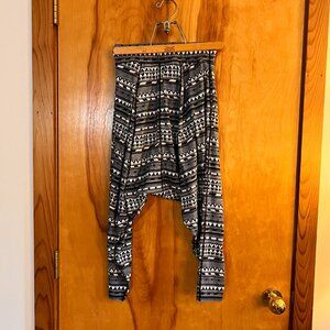 Sweaty Betty harem pants.